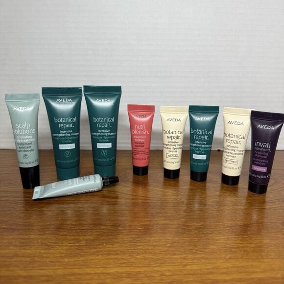 9 Aveda Mixed Lot LIGHT Botanical Repair Intensive Hair Strengthening Masque - Picture 1 of 3
